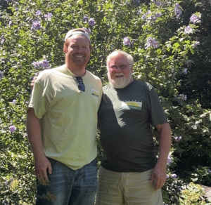 Image of James and Mike Murray, with Organic Soil Solutions landscaping company 